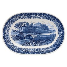 Fleischplatte klein Villeroy & Boch Blue Castle