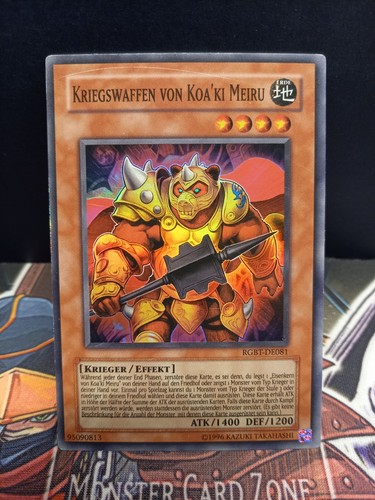 Yugioh kriegswaffen von koa - yugioh,
