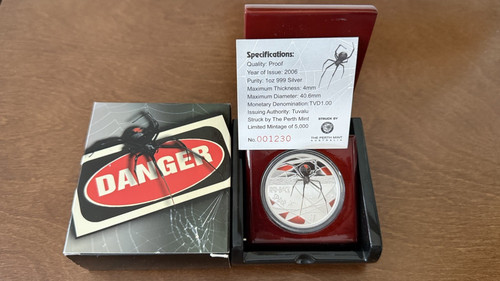 2006 1oz silver proof coin - 1oz,