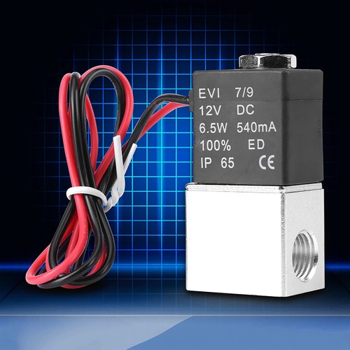 12v elektro ventil - dc, 1/4"
