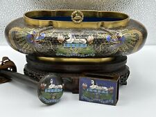 WW1 GLOUCESTERSHIRE REG Schale & Zubehör 19. Jh. Chinesische Cloisonné Emaille  