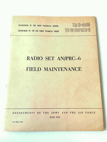 Radio set prc - radio, an/prc-6