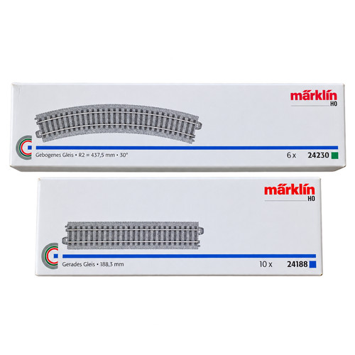 Märklin gleis 32 stück - c-gleis,