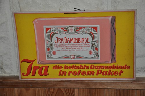 Altes reklameschild 40er - altes, 30/40er