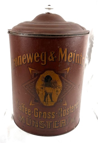 Sehr grosse kaffee blechdose - sehr,
