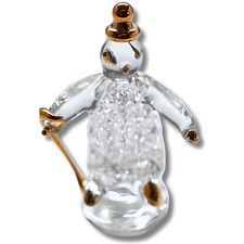 Dekorative Glasfigur Pinguin