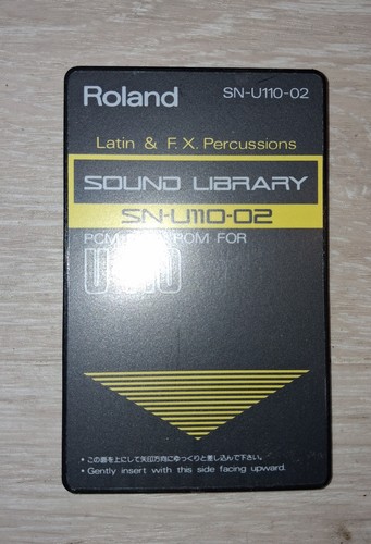 Roland sound library - roland,