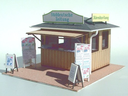 Zeitungskiosk sperrholz - ,