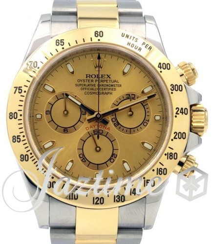 Rolex daytona two tone yellow - daytona,