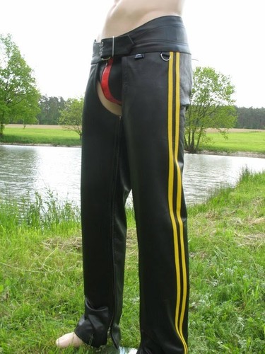 Leder chaps hosen leather - leder, chaps/hosen,leather