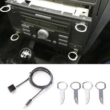 Für Ford Focus 6000CD MP3 Auto Audio AUX Kabel Adapter + 4x Ausbau Schlüssel K