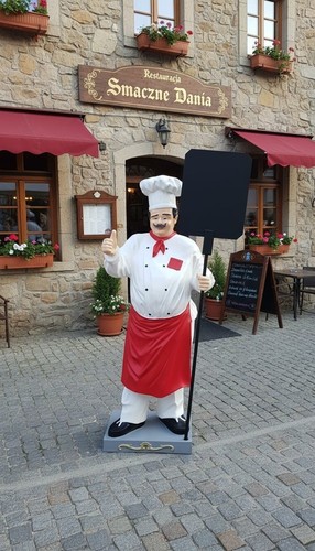 Chefkoch mit tafel 85m - chefkoch,