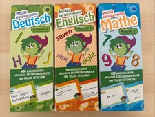 Meckis Karteikartenbox Deutsch/mathe/englisch Klasse 3 / Sehr Gut