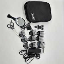 WAHL Chrome Pro Deluxe Haarschneider Set, made in Europe, mit Kabel, clipper, mi