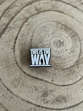 ? This Is The Way Mandalorian Design Charm für Crocs Shoe Pin Süß Cool Witzig 