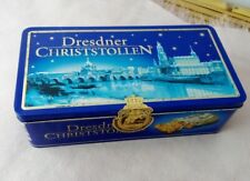 Vintage alte Blechdose von Dresdner Christstollen 2005 leer Dose FA. HARTMANN F2