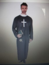 Priesterkostüm /Pfarrerkostüm Gr. M/L - Neu