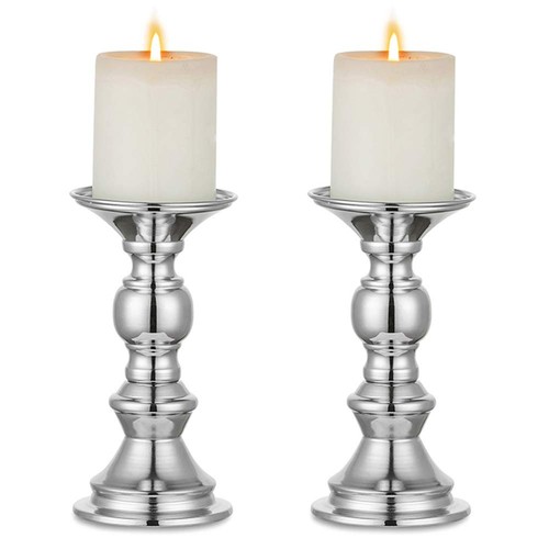 Silber kerzenhalter hochzeit - kerzenhalter,