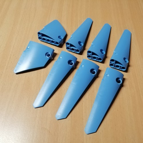 Lego technik hellblaue paneele - technik,