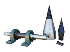 SCHNECKENSPALTER Holzspalter Kegelspalter Drillkegel Traktor Zapfwelle 120 mm