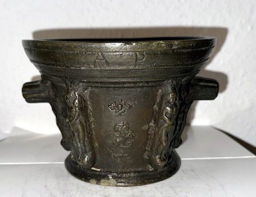 Bronze mörser renaissance - bronze,