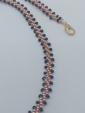 Halskette 60 Cm Handarbeit Aus Perlen Schmuck Mode Halskette