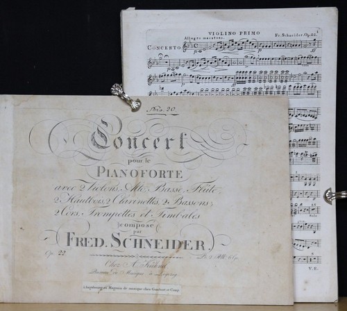 Schneider concert pour le - concert,
