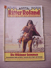 Ritter Roland Band 4 - Die Wikinger kommen - Bastei-Roman von 1981