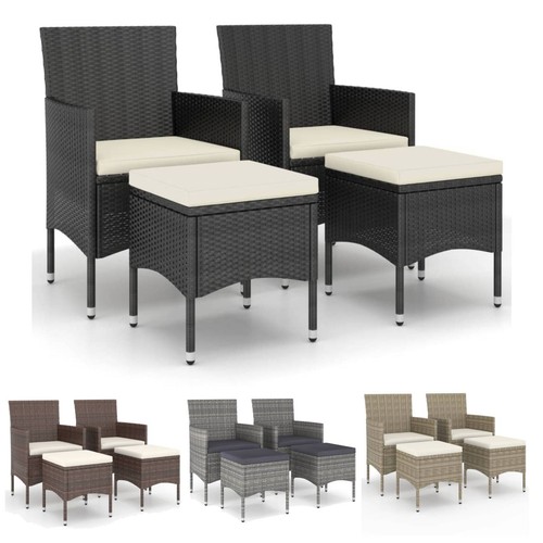 Gartenstuhl und hocker set - gartenstuhl,