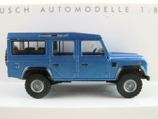 Busch 50352 Land Rover Defender (1983) "Metallica" in blaumet. 1:87/H0 NEU/OVP 