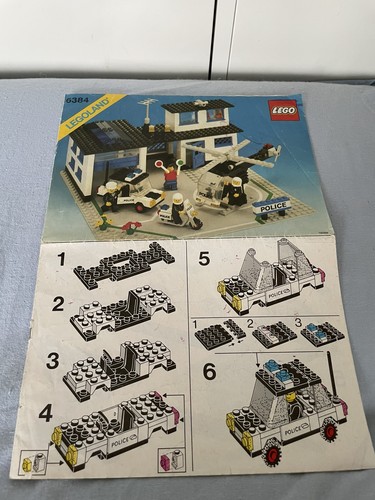 Lego 6384 polizeistation nur - lego,