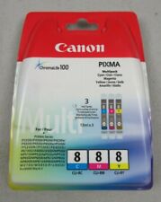 3 OVP Canon CLI-8 C M Y , 0621B029 Multipack