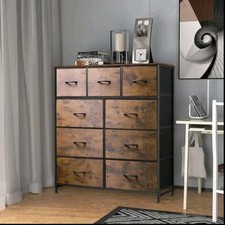 Retro Komode 9 Schubladen in