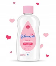 Johnson’s Baby Oil 200 ml – Sanfte Pflegeöl für Babys & Kinder, spendet intensiv