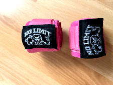 NO LIMIT  Boxbandagen 3,5m  Bandagen Boxen Kickboxen Muay Thai Fb.Pink  Super!