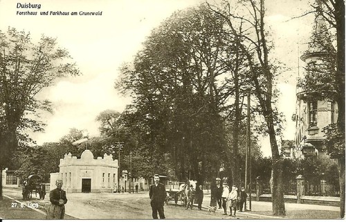 Duisburg 1909 forsthaus - 1909, -forsthaus