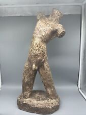 Große Skulptur von Karl Jetzinger Männertorso / Körper aus Gips E.U.