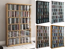 Holz CD DVD Stand Regal