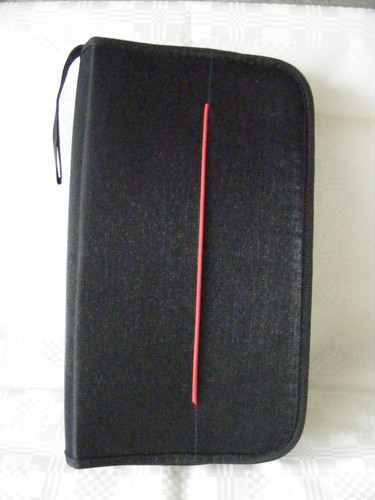 Dvd tasche schwarz für - schwarz,