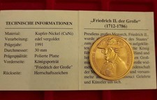 edel Vergoldete Münze