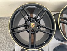 Orig. PORSCHE Carrera V 19 Zoll 911 / 991 GTS Alu Felgen Gold * Schale Karosse *