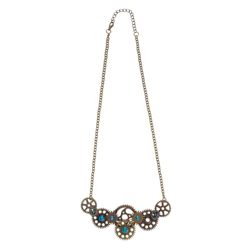Steampunk kette mit - steampunk,
