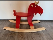 IKEA EKORRE Schaukelelch - Rot (500.607.13) wie Schaukelpferd
