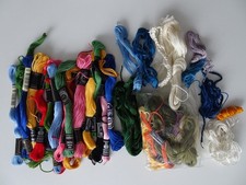 Stickgarn, Sticktwist verschiedene Farben von MEZ, Anchor, Schürer etc.