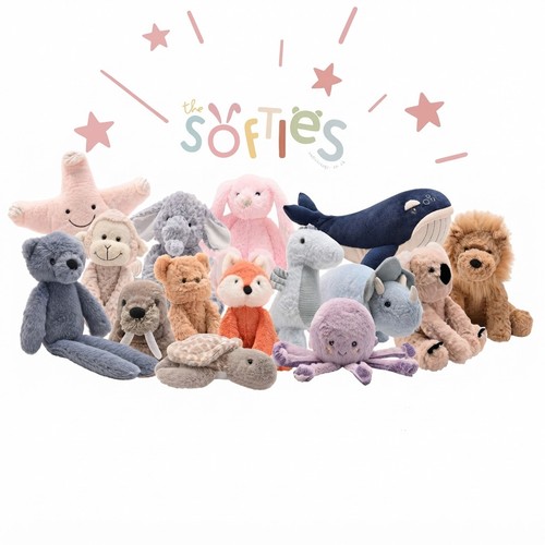Softies kuscheltier - softies,