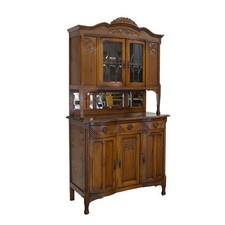 Buffet Buffetschrank Küchenschrank antik um 1920 Eiche B: 115 cm -11781-