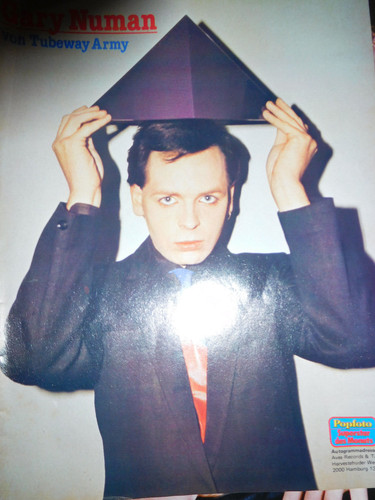 Gary numan poster - gary,