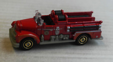 Matchbox Seagrave Fire Engine rot Oldtimer Feuerwehr MBX Mattel red rosso rouge