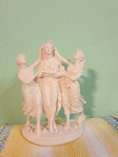 Alabaster  Figur handgefertigt    Die drei Grazien von Faro 