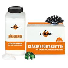 SPÜLBOY® Classic Reinigungsset 1x Tabletten, 1x Bürstenrein & 1x Bürstenkopf
